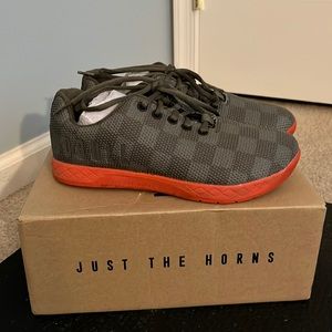 NoBull Project Superfabric Trainer in Chess/Pumpkin, Women’s Size 7.5